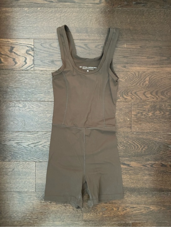 SET Active Pants - SET Active Brown Tank Romper